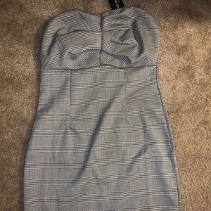 Brand new plaid Fashion nova dress